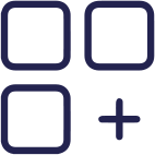 Modulaire en fonction de vos produits
