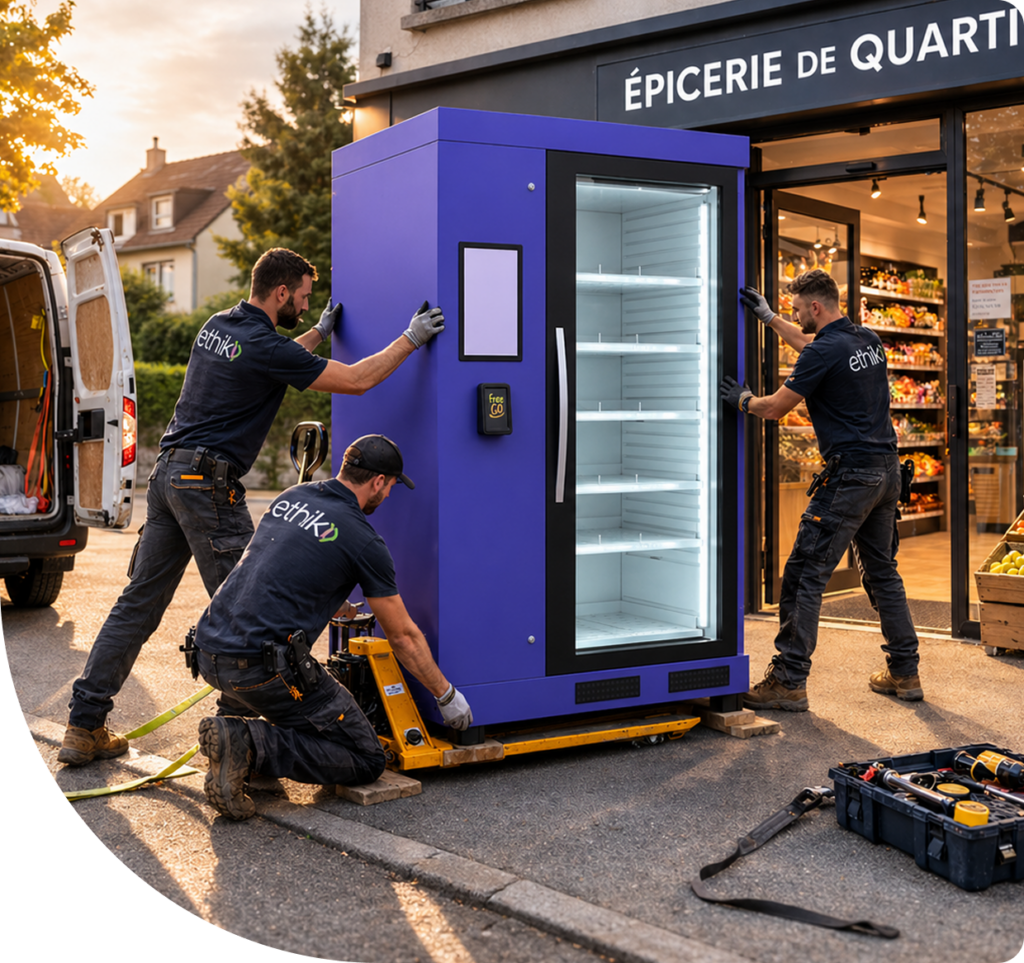 Distributeur vide